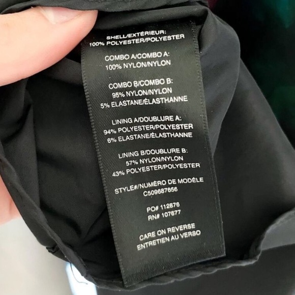 NWT Alice + Olivia Bella Watercolor A-Line Dress - Picture 6 of 7